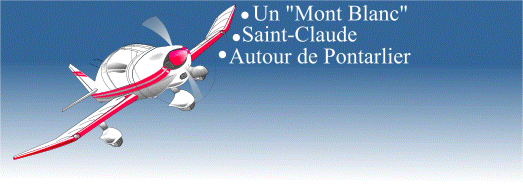 Cliquez sur la promenade voulue, ou sur l'avion pour remonter...