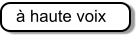 à haute voix
